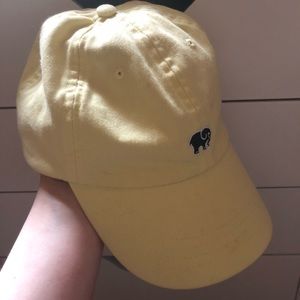 Yellow Ivory Ella hat